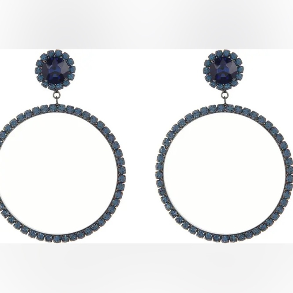 Kate spade door knocker hoop earrings